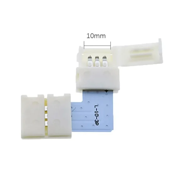 LED Corner Connector 3pin-10mm L Shape - Image 3