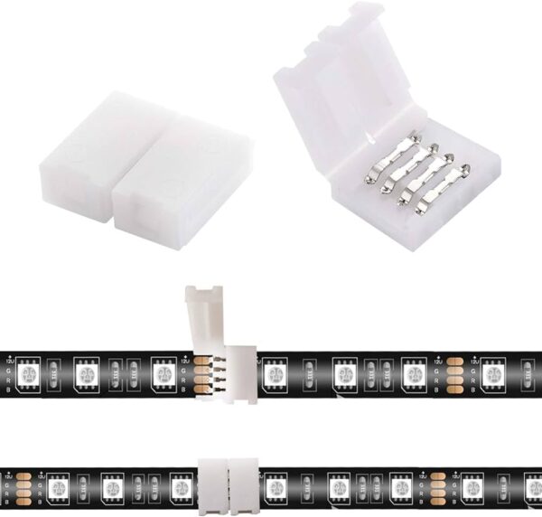 4pin-8mm (I Shape) RGB LED Light Strip Connectors