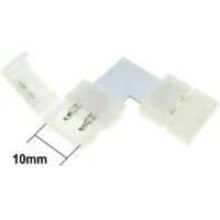 LED Light Strip Connector (2Pin-10 mm) Strip (L Shape)