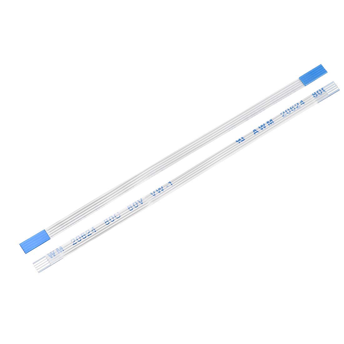 FFC Ribbon Cable 4 Pin – 0.5mm Pitch, 50mm Length Same Side Contact Type Flexible Flat Cable for LCD Display, Camera Module, 3D Printers, PCB & DIY Electronics