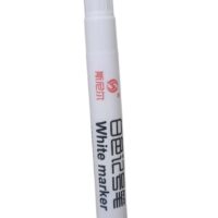 Permanent White Paint Marker Pen | Waterproof & Quick Dry | For Glass, Metal, Plastic, Wood & More